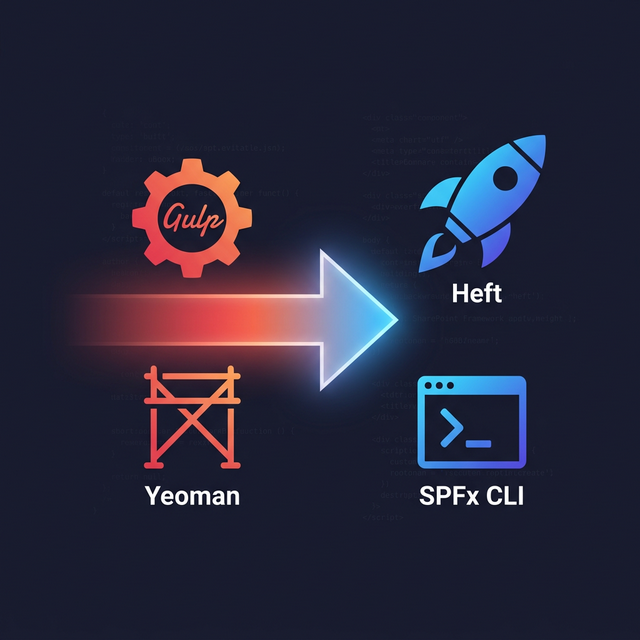 Migrate SPFx from Gulp to Heft & Webpack (2026)